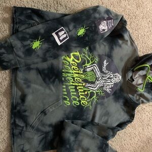 Beetlejuice Graphic Hoodie and pants.